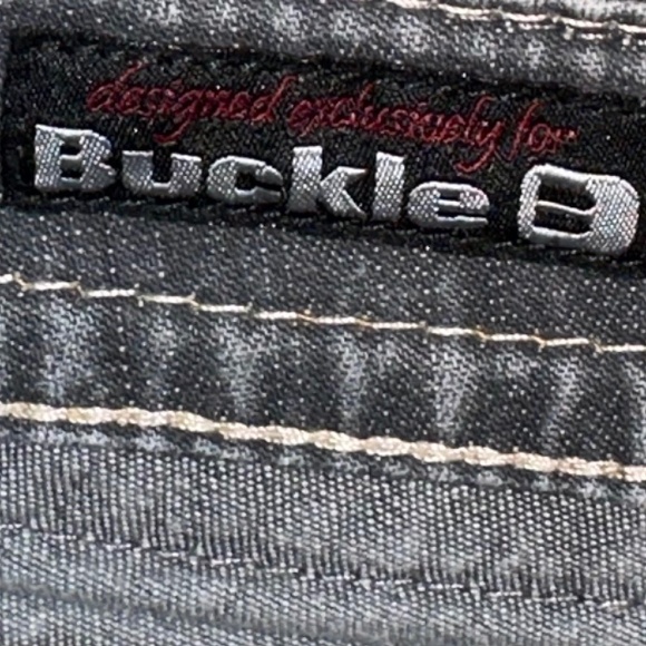 Buckle Sardinia Bootcut Gray Jeans Women Size 30x34 - Picture 7 of 14